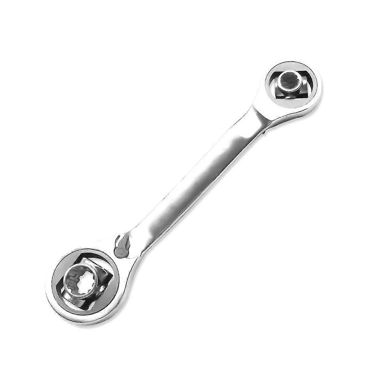 Multifunctional Ratchet Socket Wrench Universal Wrench Two-way Ratchet Wrench Auto Repair Tool,6-14