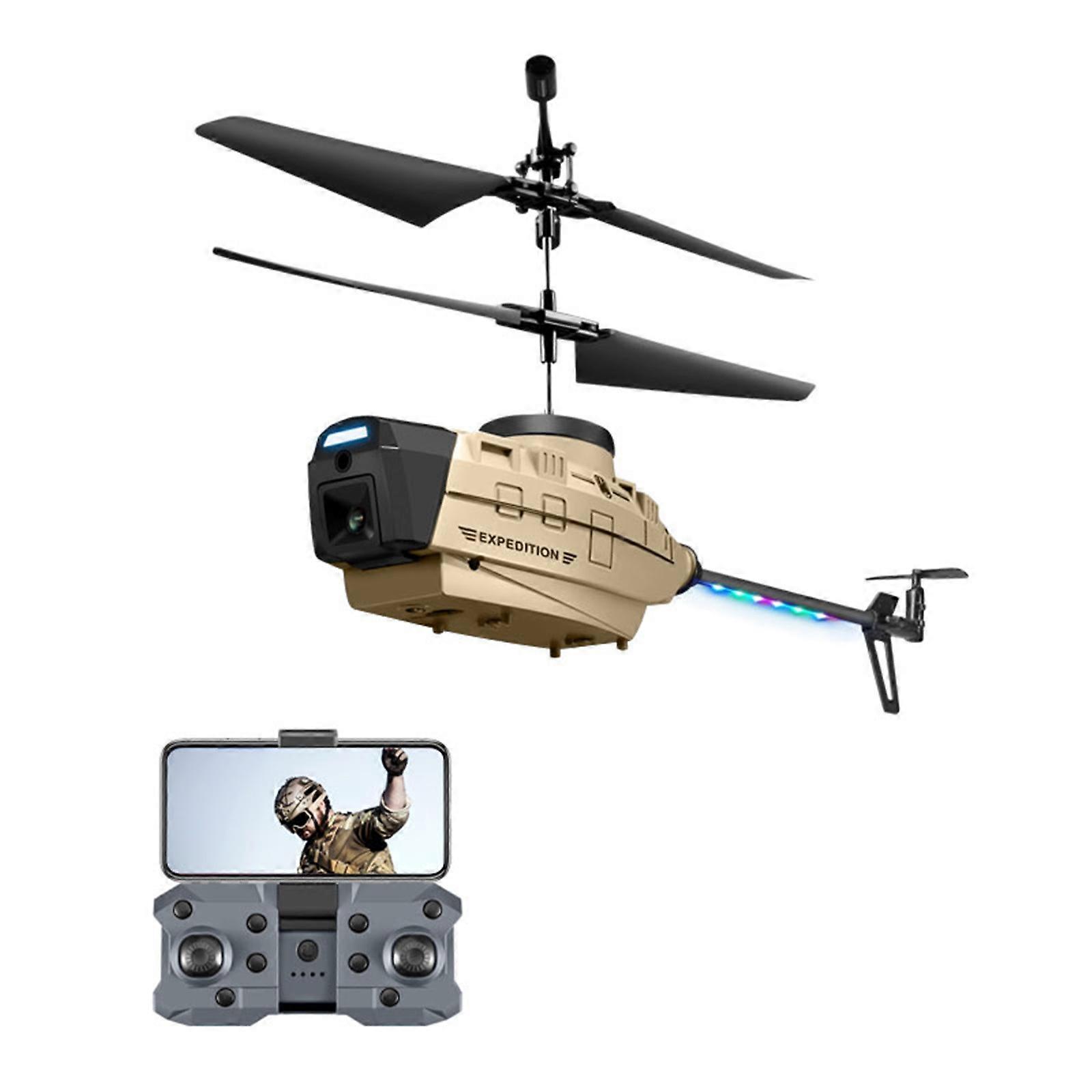 2022 Noul elicopter KY202 RC Drone Cameră 4K Gest de evitare a obstacolelor Hover inteligent LED Jucării cadouri pentru băieți 241235