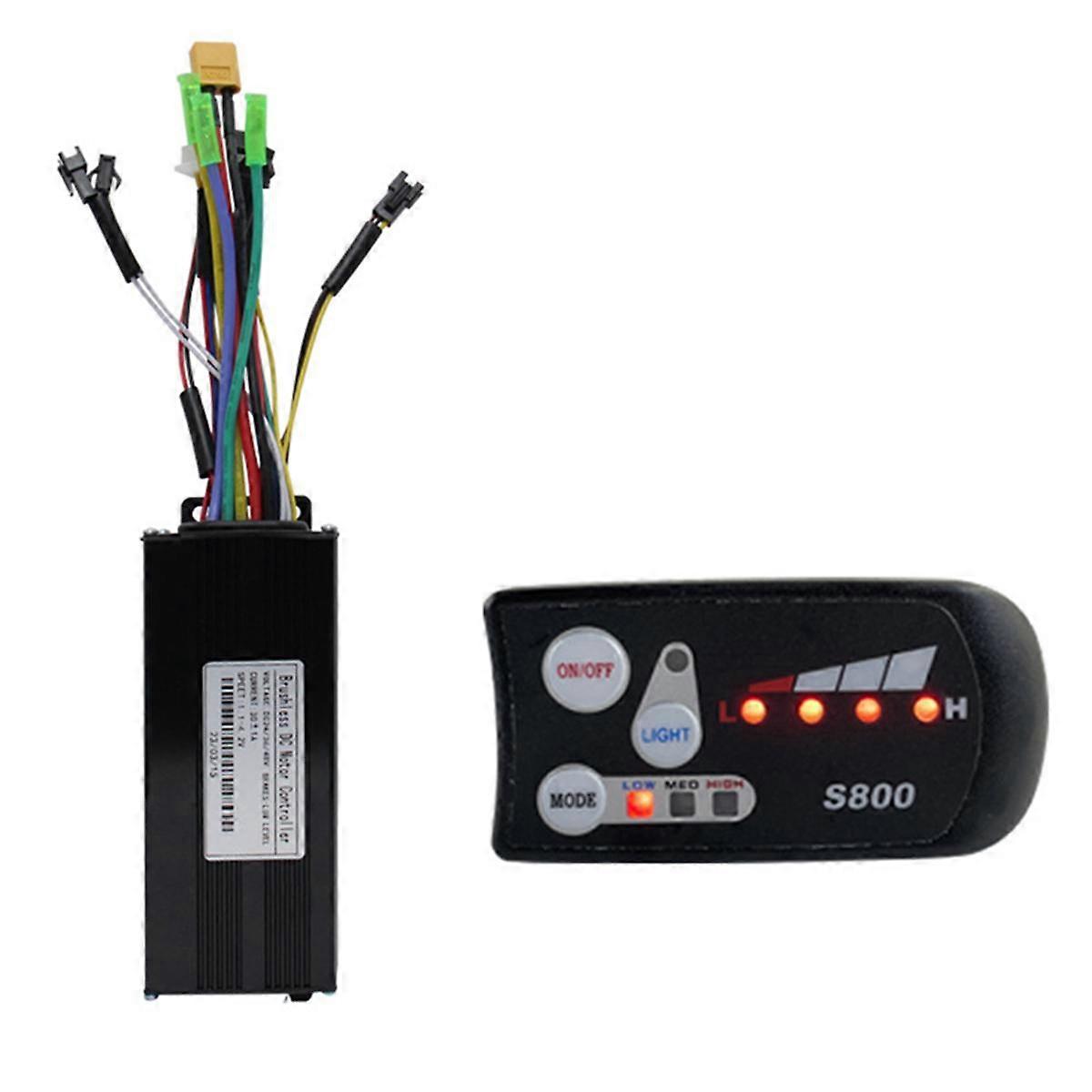 Electric Bicycle Controller S800 LCD Display 36V 48V 30A 750W 1000W 2 Model Sinewave Controller Ele