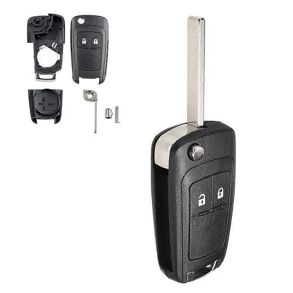 Car Key Shell For Chevrolet For Cruze 10-13 Orlando Key Case 2 Button Replace Key Remote Case Car Key Lock Accessories