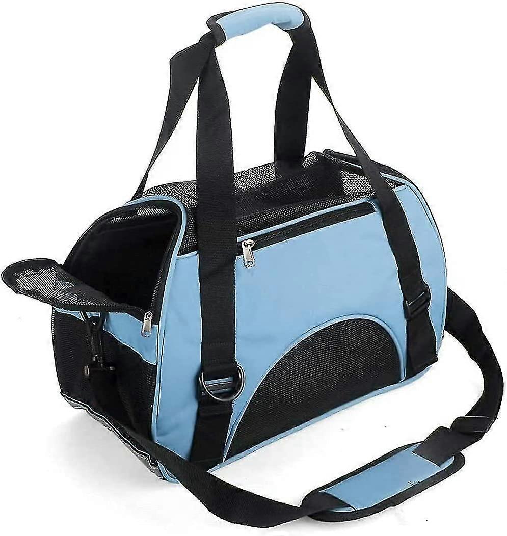 Pet Carrier, Airline Approved Small Pet (size S, Blue)