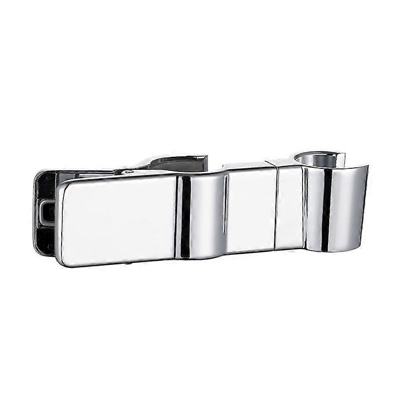 Adjustable Shower Head Holder 20-29mm Universal Slide BarSilver