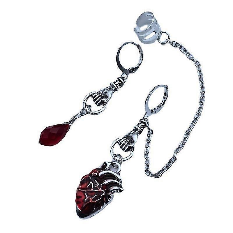 Asymmetrical Cuff Earrings Chain Ear Cuff Clip