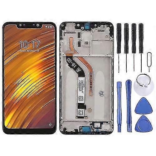 Tft Screen Replacement For Xiaomi Pocophone F1 With Digitizer Complete Assembly And Frame