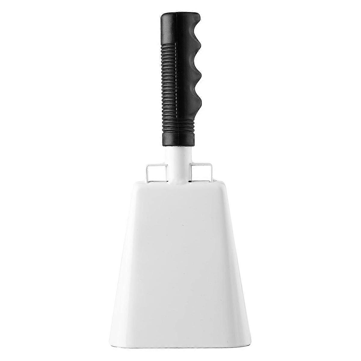 10Inch Steel Cow Bell with Handle, Cheering Bell and Loud Noise Makers for Sporting, Football Games