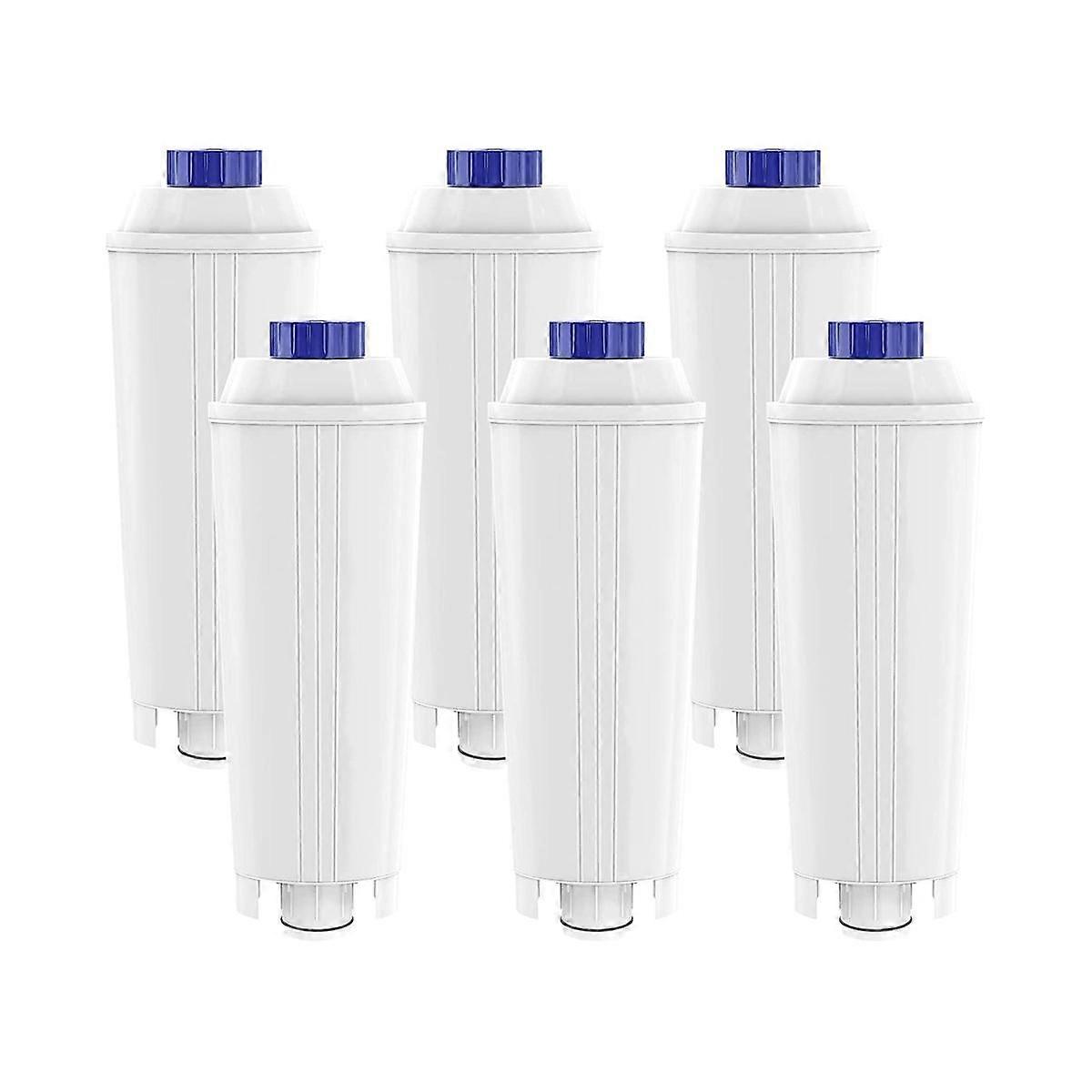 6 Pack Of Coffee Machine Filter for Dlsc002 Filter Ecam, Esam, , Bco, with Activated Carbon Softene