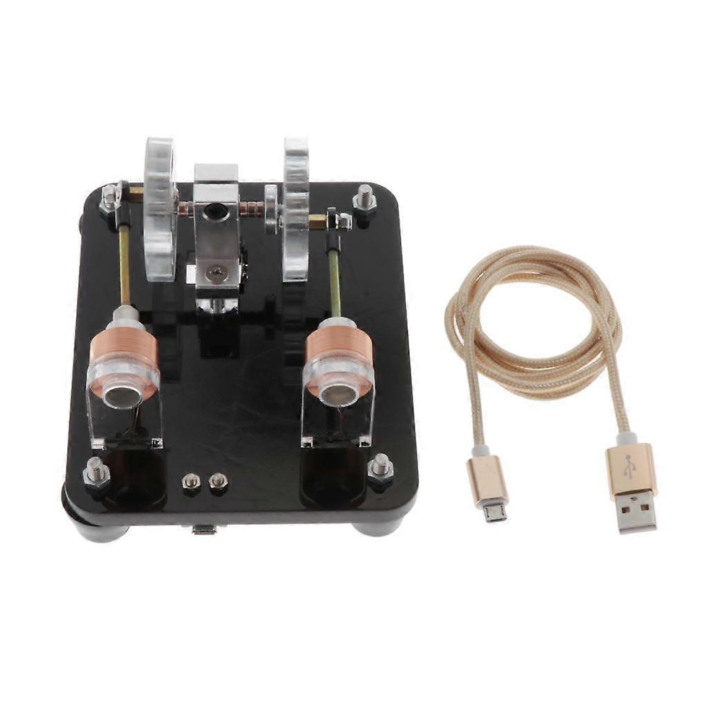 Double Coil Reciprocating Brushless Hall Motor
