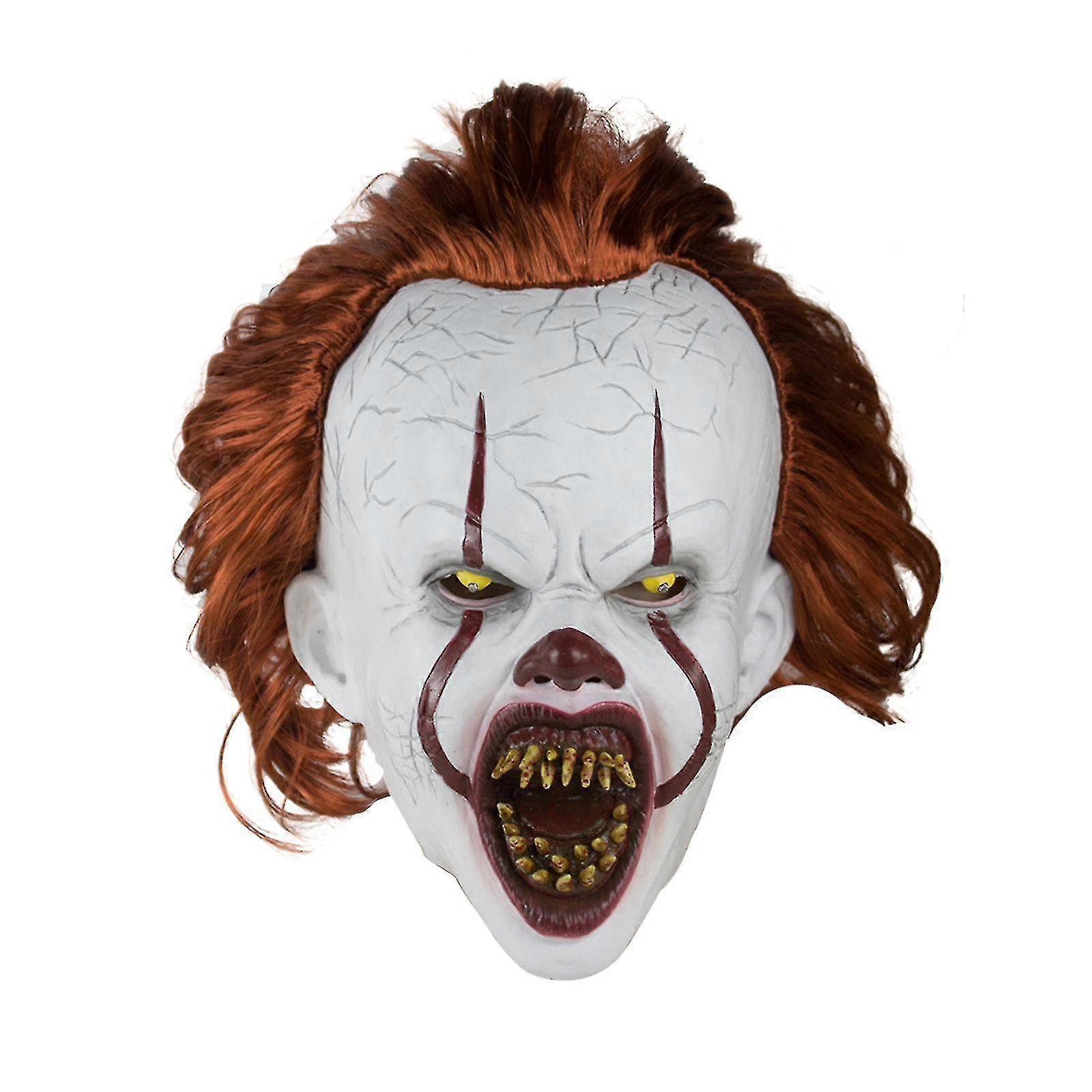Scary It Pennywise Creepy Clown Mask Clown Mask For Cosplay Decoration