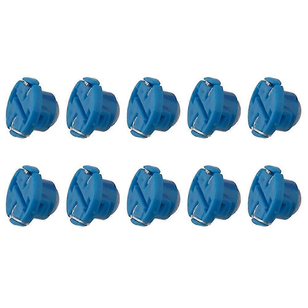 10pcs T3 Led 1smd 12v Car Dashboard Indicator Light Interior Reading Lamp Bulbs