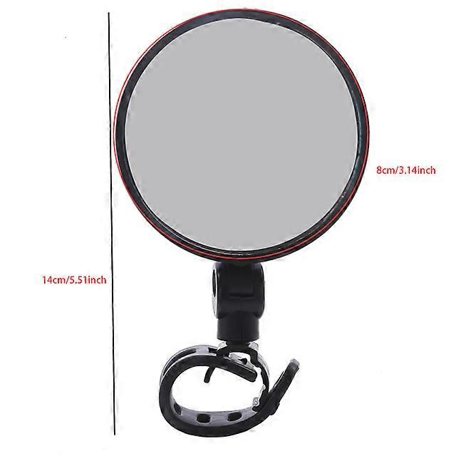 1Pcs Bicycle Adjustable Rearview Mirror Rearview Handlebar Mirrors Handlebar Back Eye Cycling Rear View Mirrors Bike Accessorie