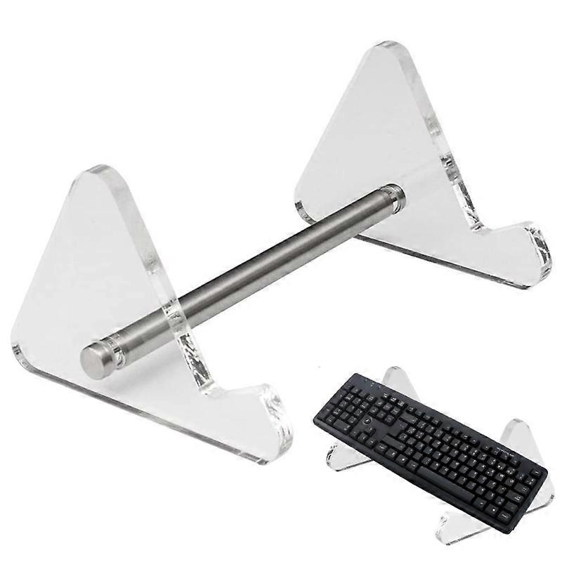 Acrylic Keyboard Display Stand Transparent Game Keypad Storage Holder Durable