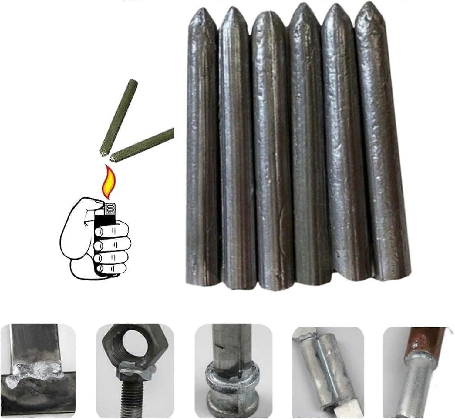 3/18pcs Easy Melt Welding Rod Electrode DIY Powder Cored Low Temperature Brazing