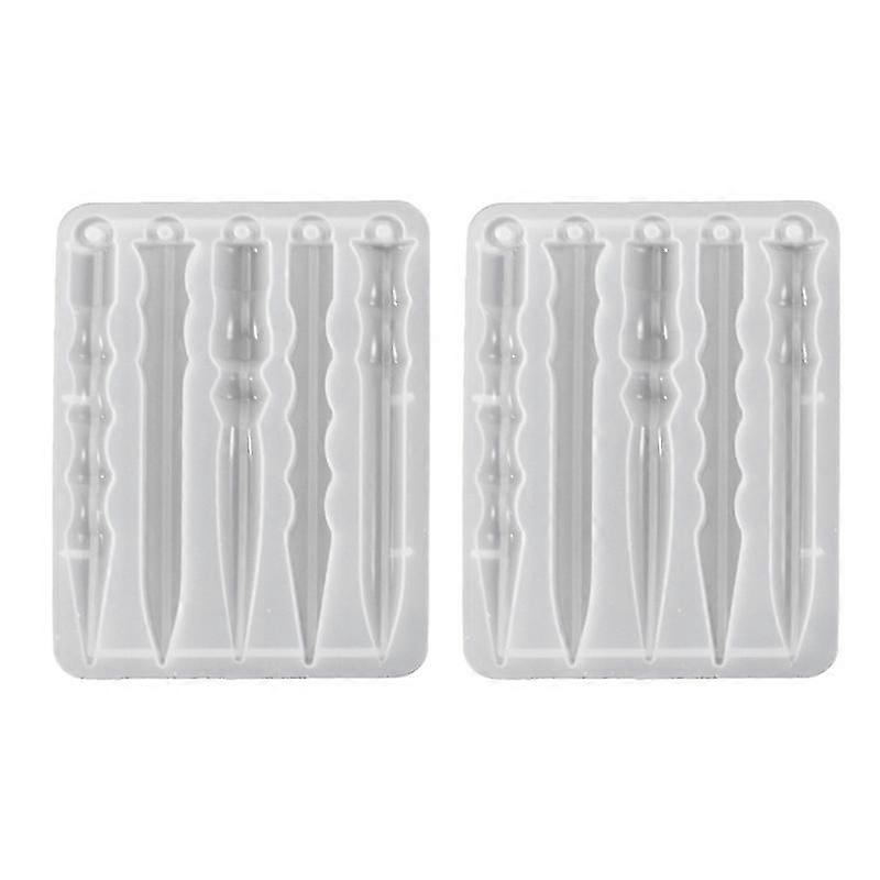 2pcs Epoxy Darts Mold-c