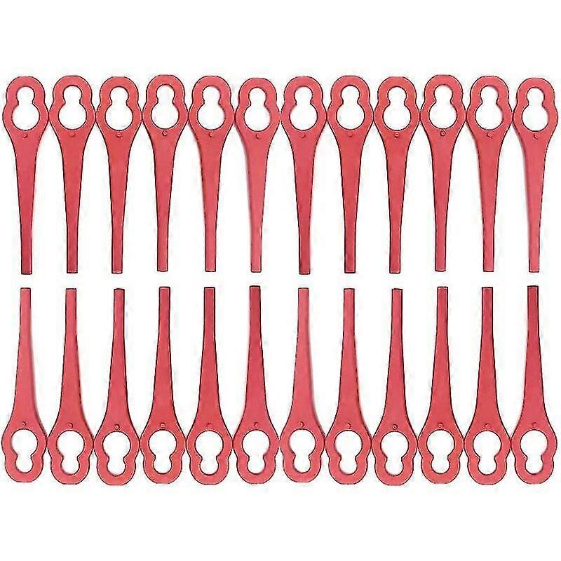 100pcs Replacement Blade Set Grass Trimmer Accessories for Einhell Cordless Grass Trimmer, Plastic Knife for Einhell Grass Trimmer