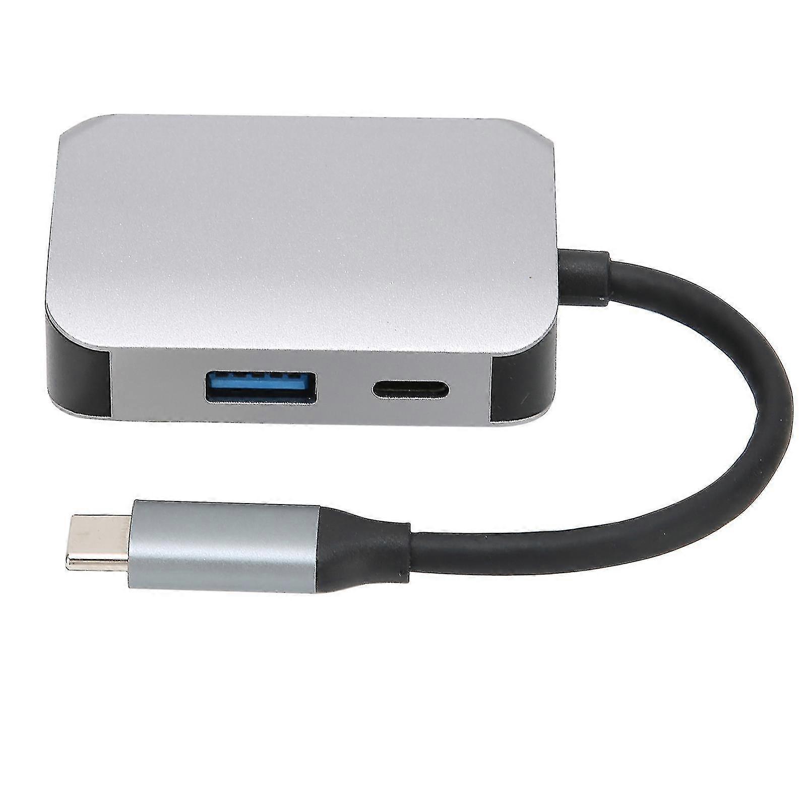 Type-C Docking Station with 3-in-1 Type-C to HD Multimedia InterfaceUSB 3.0PD Adapter