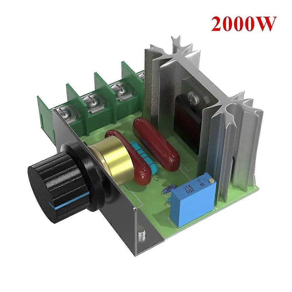 2000W 4000W High Power Voltage Regulator SCR Speed Controller Electronic Voltage Stabilizers Governor Thermostat HR LED Dimmer