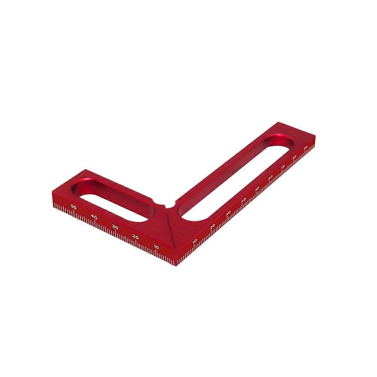 Woodworking Right Angle Ruler Carpenter Square Measuring Ruler 90 Right Angle Calibrator for Wood
