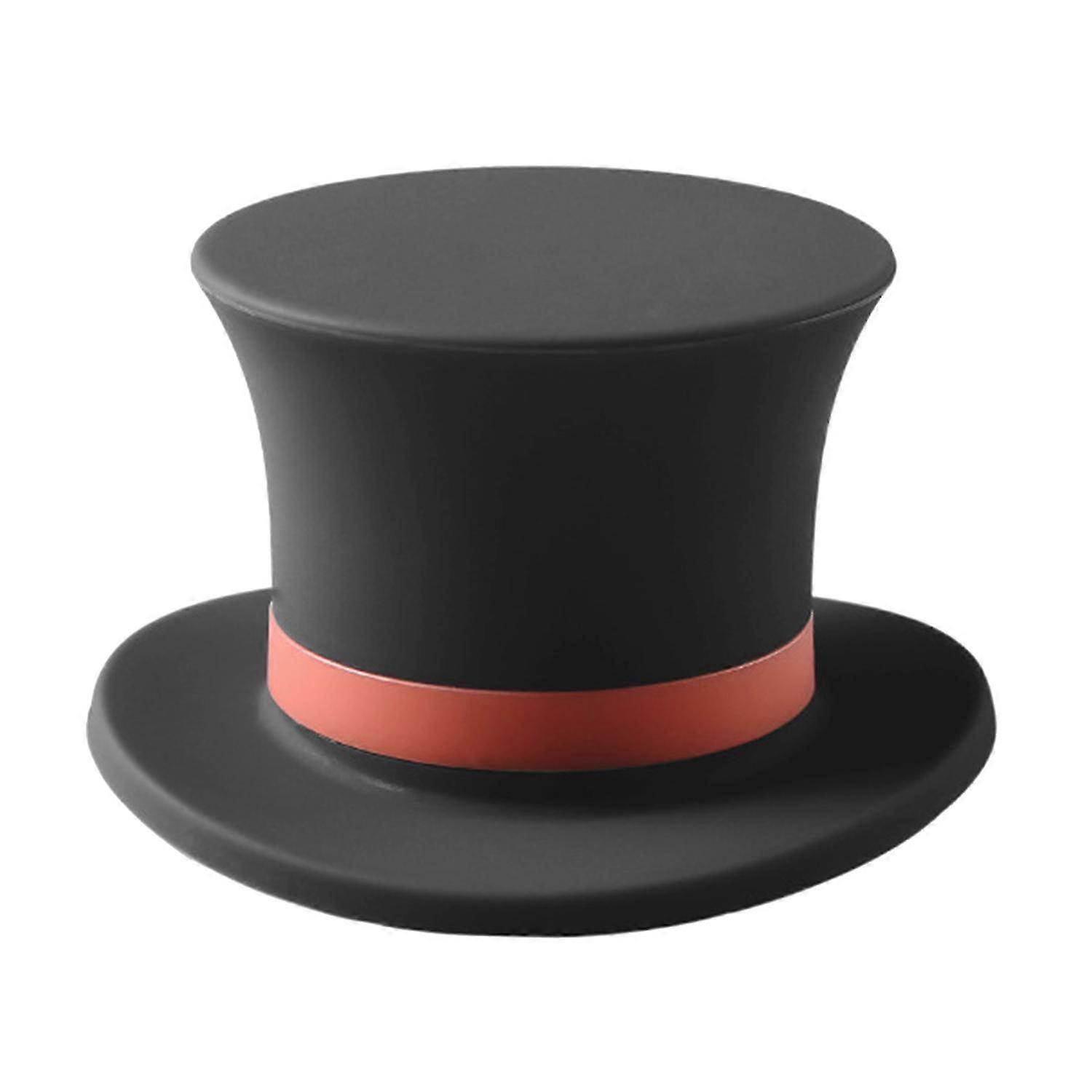 Wine Stoppers Reusable Easy to Use Silicone Gentleman Hat Bottle Stopper for Kitchen