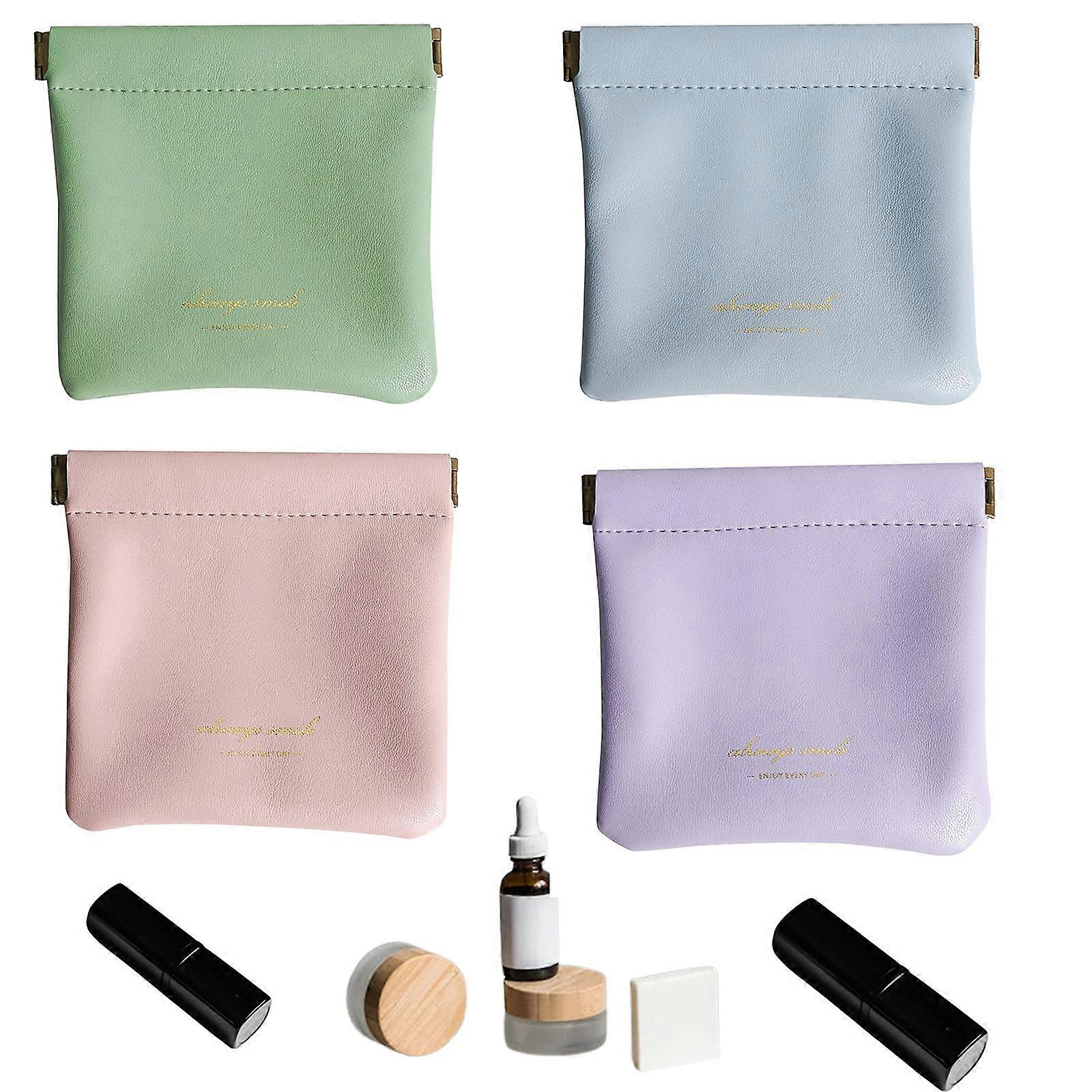 Multi-color fan you sundry bag make-up PU Organizer kleine tas Toilettas