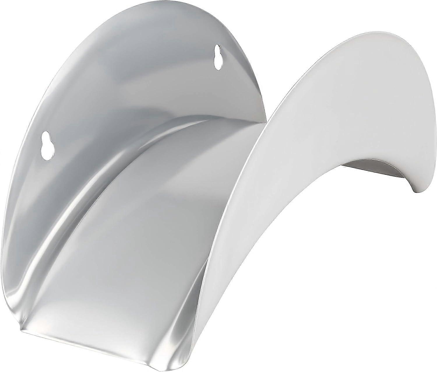 Gartenschlauch Wandhalter Silber