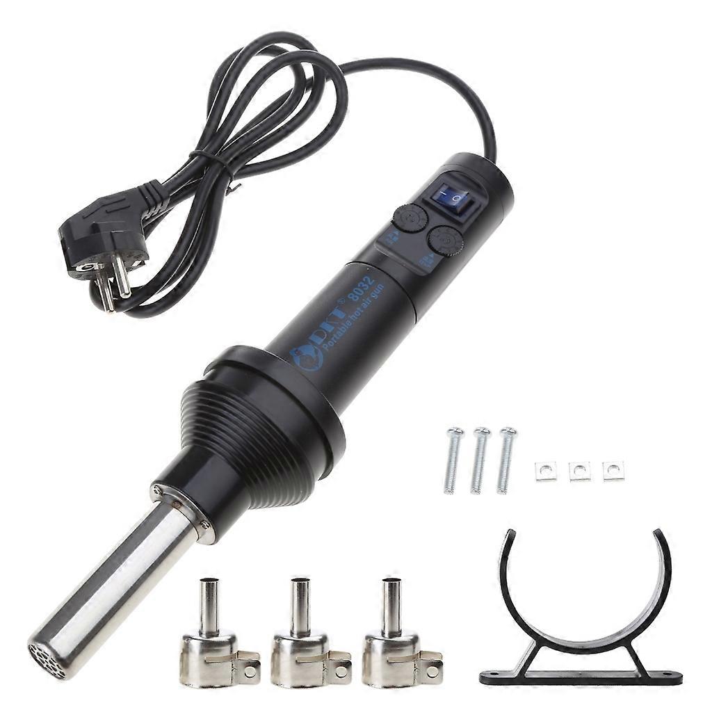 Lehim Lehimleme Lehim İstasyonu Ayarlanabilir IC Çip Lehim için Sıcak Hava Tabancası