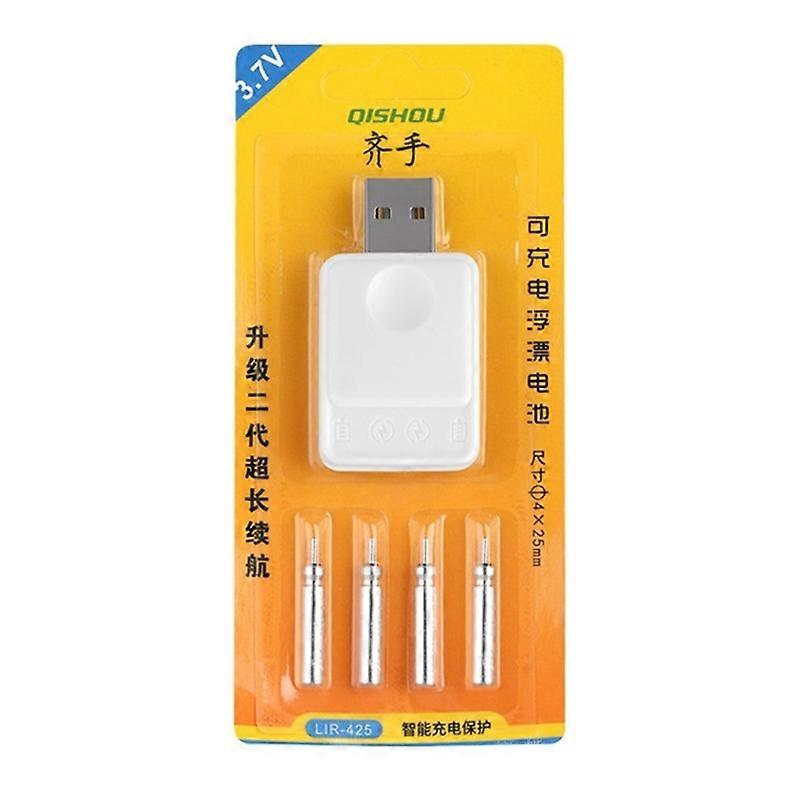  Lysende fiskeflåte CR425 Elektrisk Nattfiskebøye Bobber Lysende