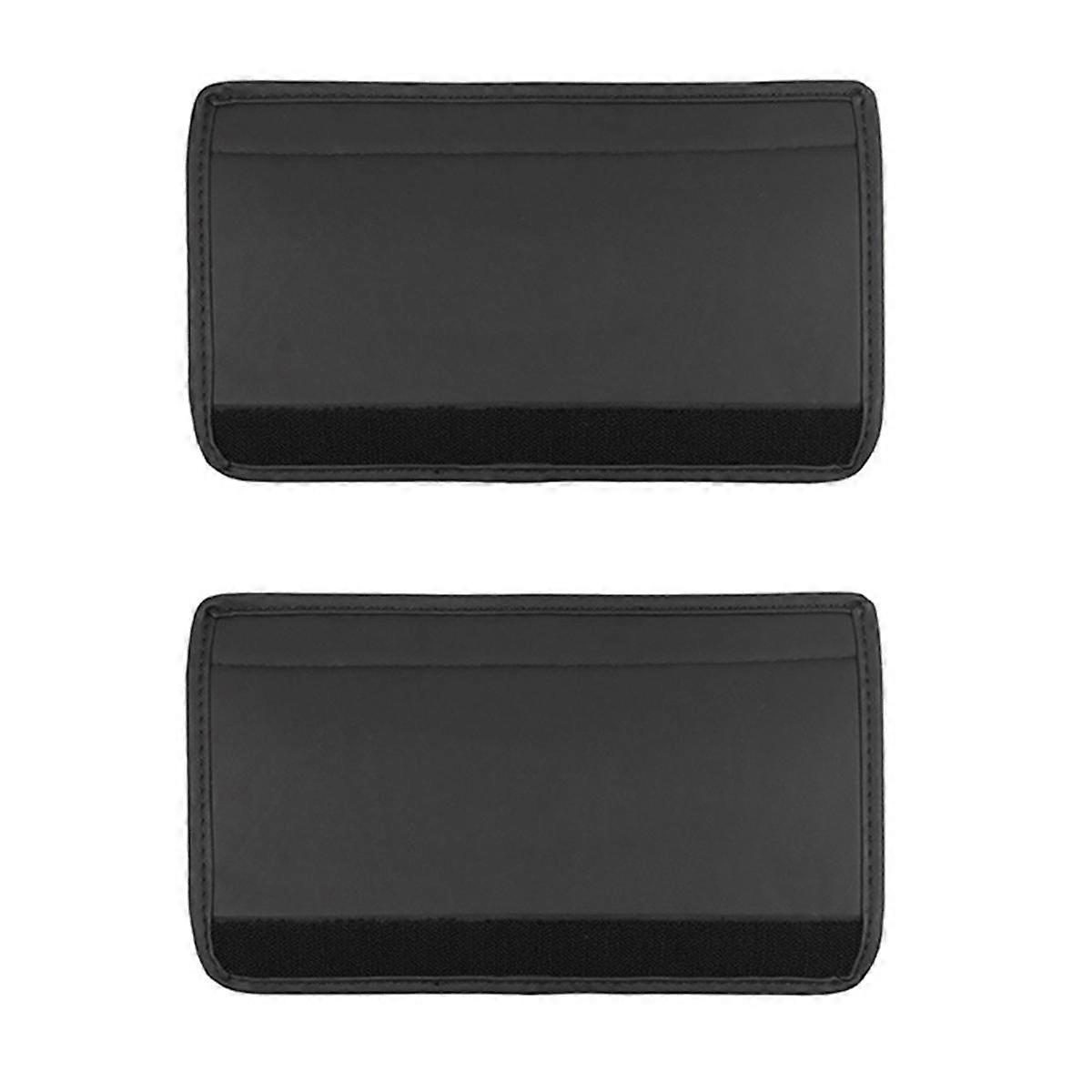 Car Front Seat Back Armrest Leather Protection Pads with Sponge for ALPHARD/VELLFIRE 40 Series 2023+