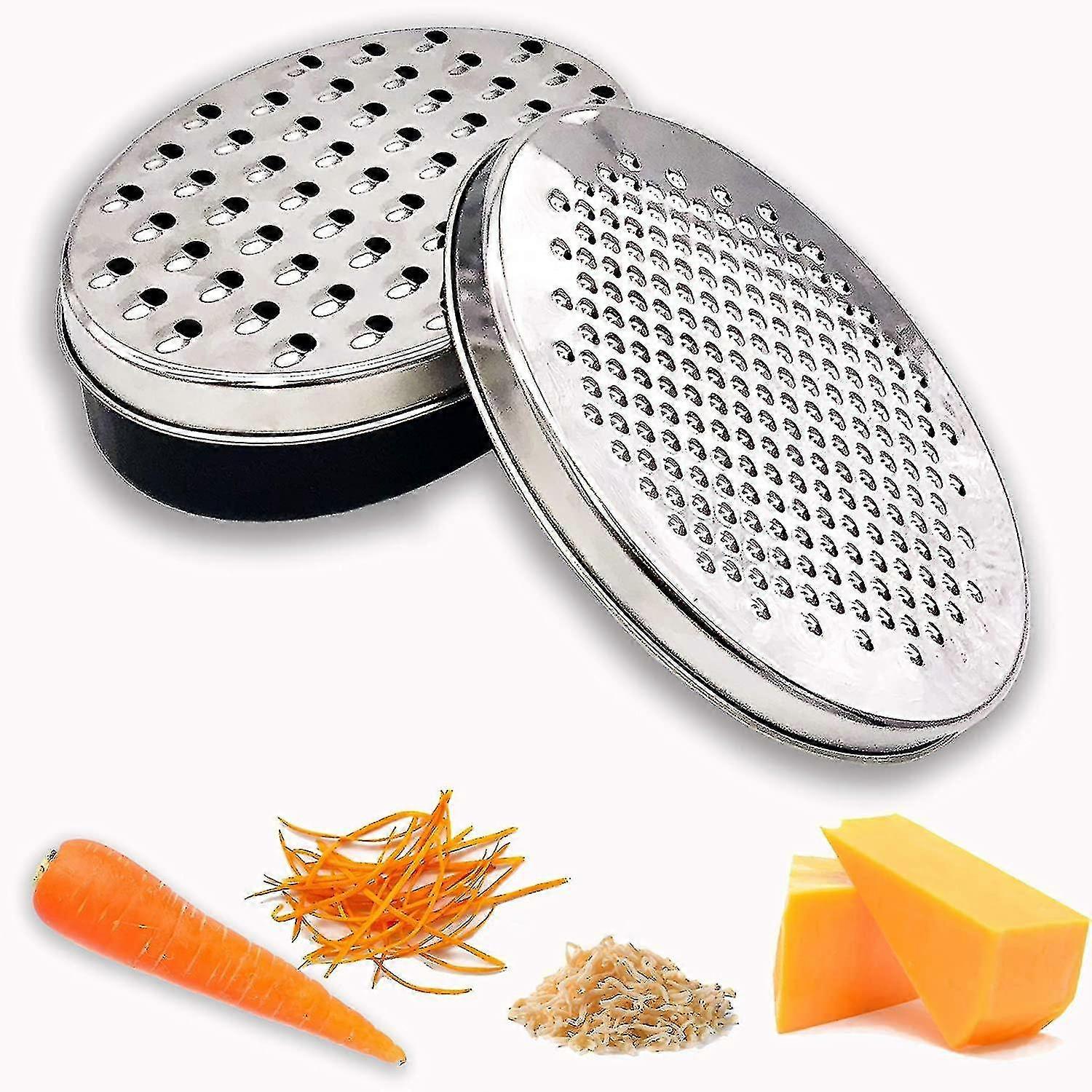 Cheese Grater, Non-slip Box Grater Collection Container, Grate Cheese