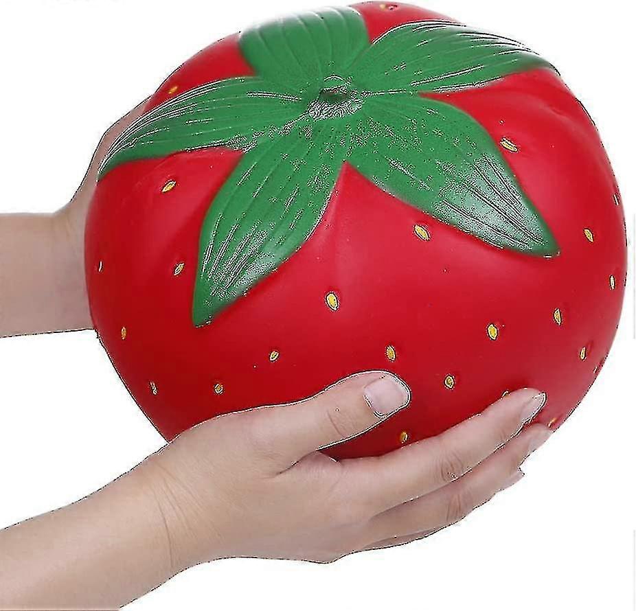 Çilek Süper Büyük Antistres Squishies Sıkmak Sıkmak Oyuncaklar Yavaş Yükselen Squishies Jumbo Oyuncaklar Yavaş Yükselen Oyuncaklar