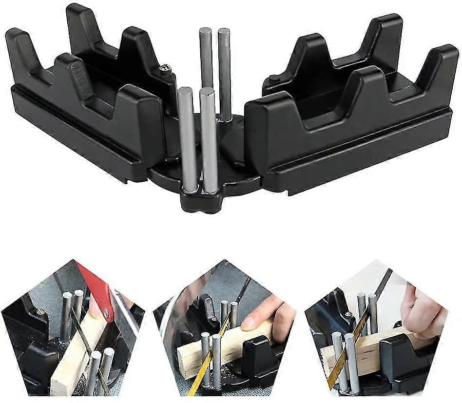 2 In 1 Mitre Measuring Angle Cutting Tool Measuring Sawing Mitre Kit For Carpenter Aids