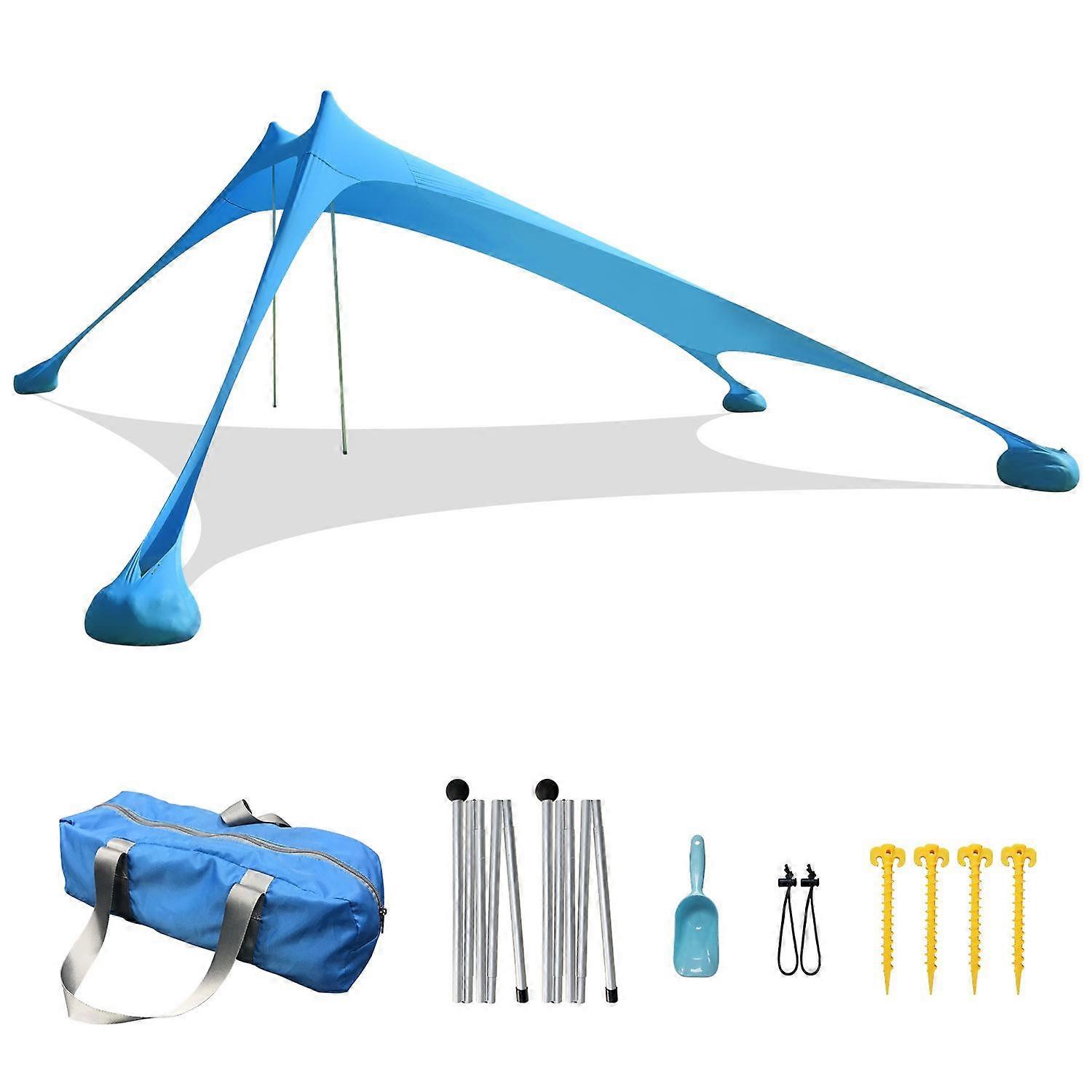 Beach Canopy Pop Up Beach Tent Sun Shelter