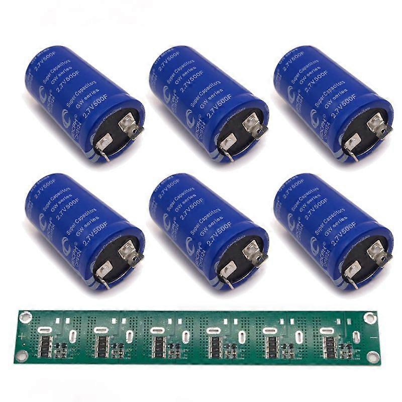 1 Set Super Capacitor 2.7V 360F Farad Capacitance Winding Type Energy Storage