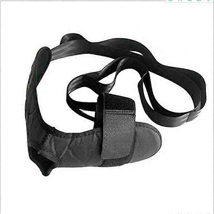 运动足部伸展带韧带拉伸带环形脚部下降带运动韧带拉伸训练腰带