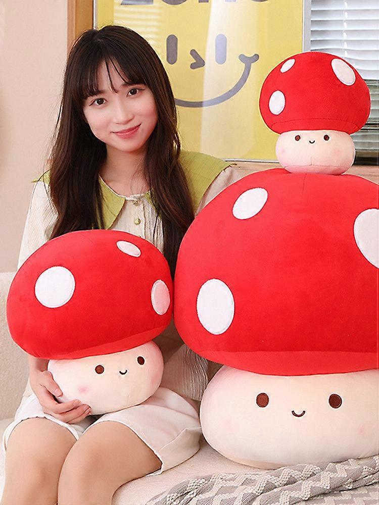 لطيف الفطر أفخم لعبة Kawaii دمية الفطر أفخم محشوة وسادة ديكور الاطفال