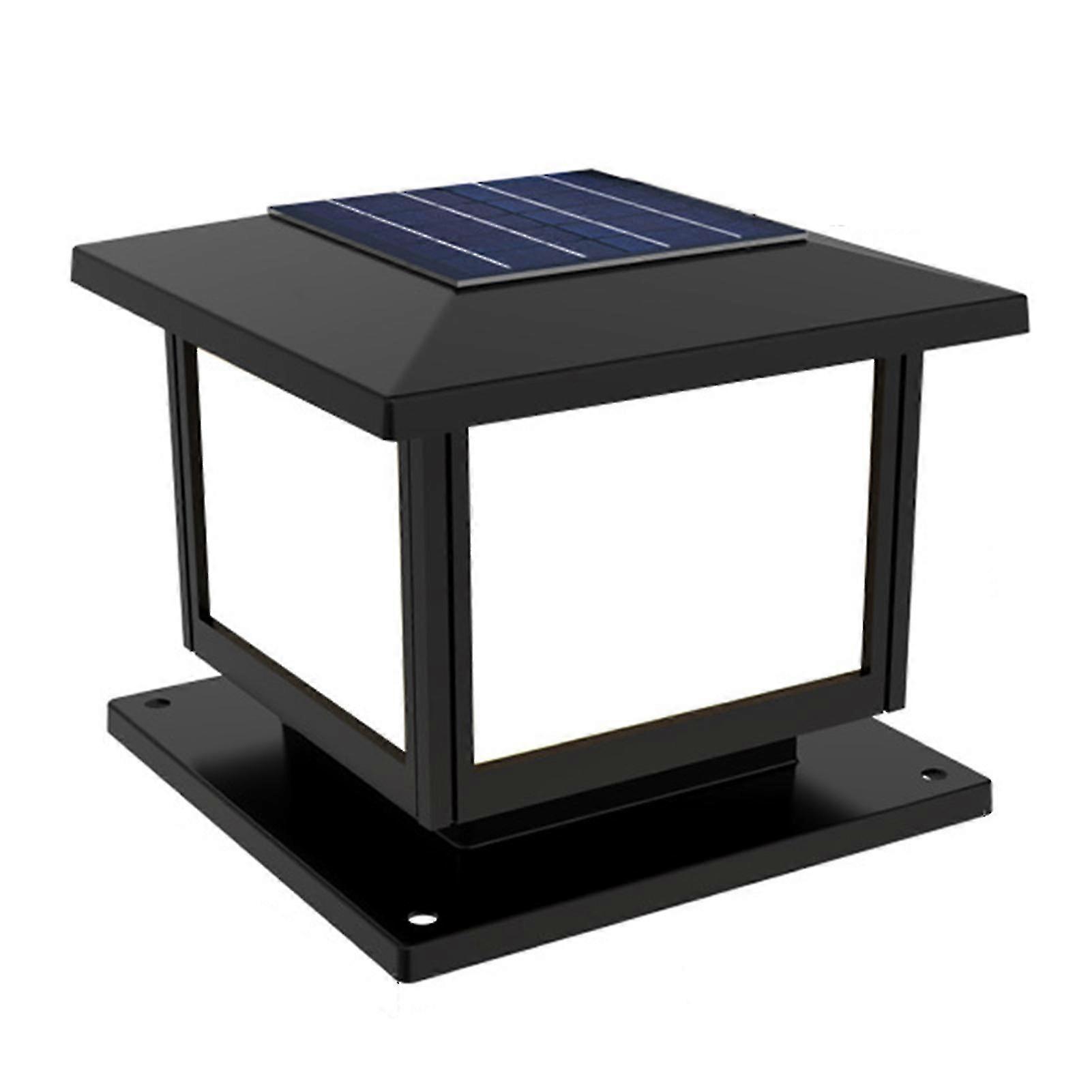 Led Solar Outdoor Post Light Post Cap Light Pier Mount Wall Light For Building Corridors Garden Gates