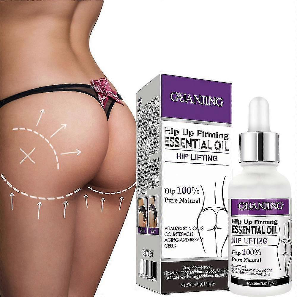 女性のためのヒップリフトエッセンシャルオイル保湿ファーミングファーティングバットリフティングマッサージオイル