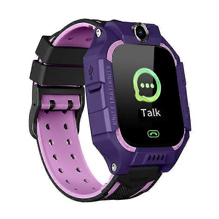 Q19 Smartwatch For Kids With Gps Tracker Smartband Smartphone Watch Ips Ios Android Blue