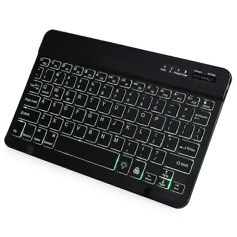 Universal   Portable Wireless  Tooth 7-Colors Backlit Keyboard