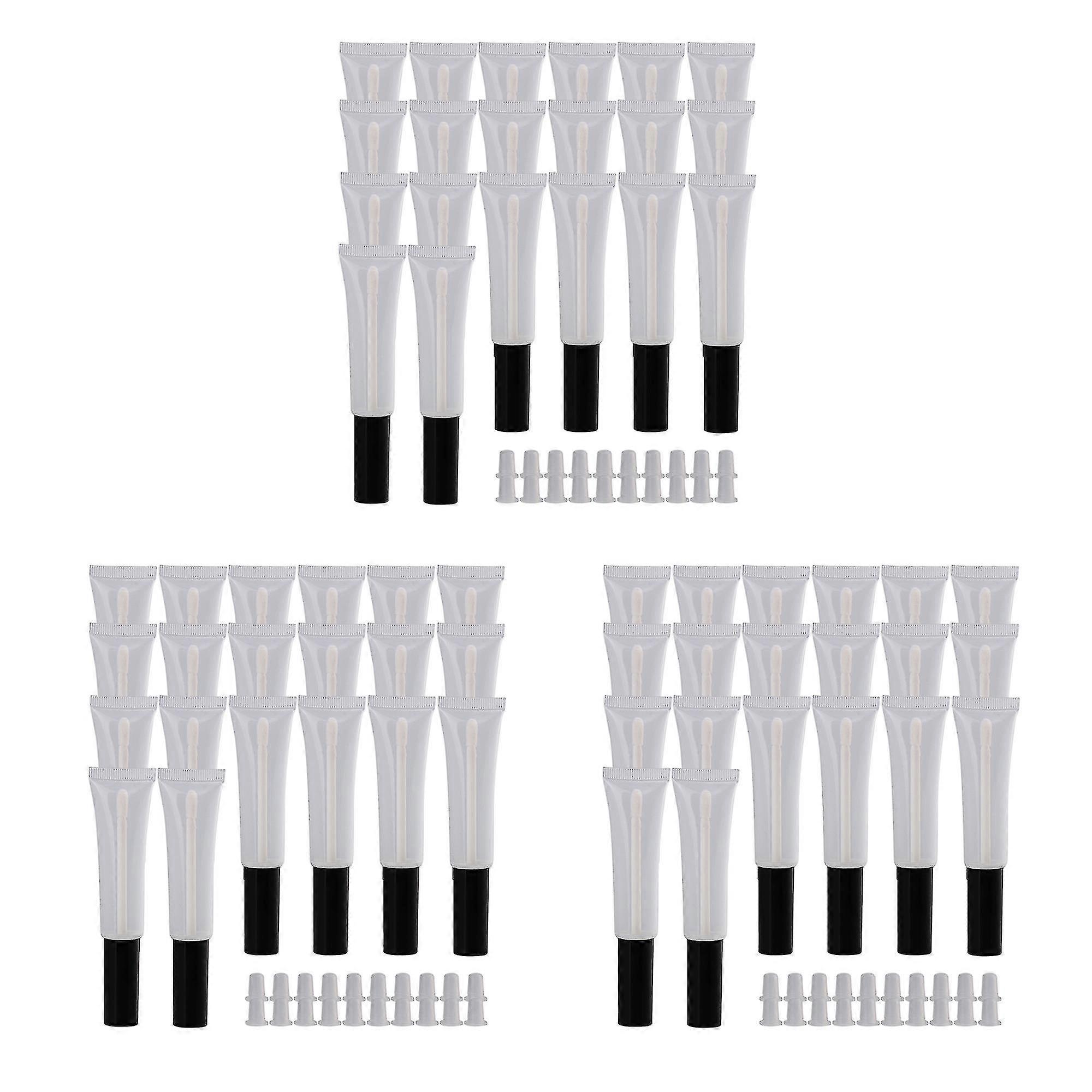 60x Clear 15ml Able Balm Soft Tube Container