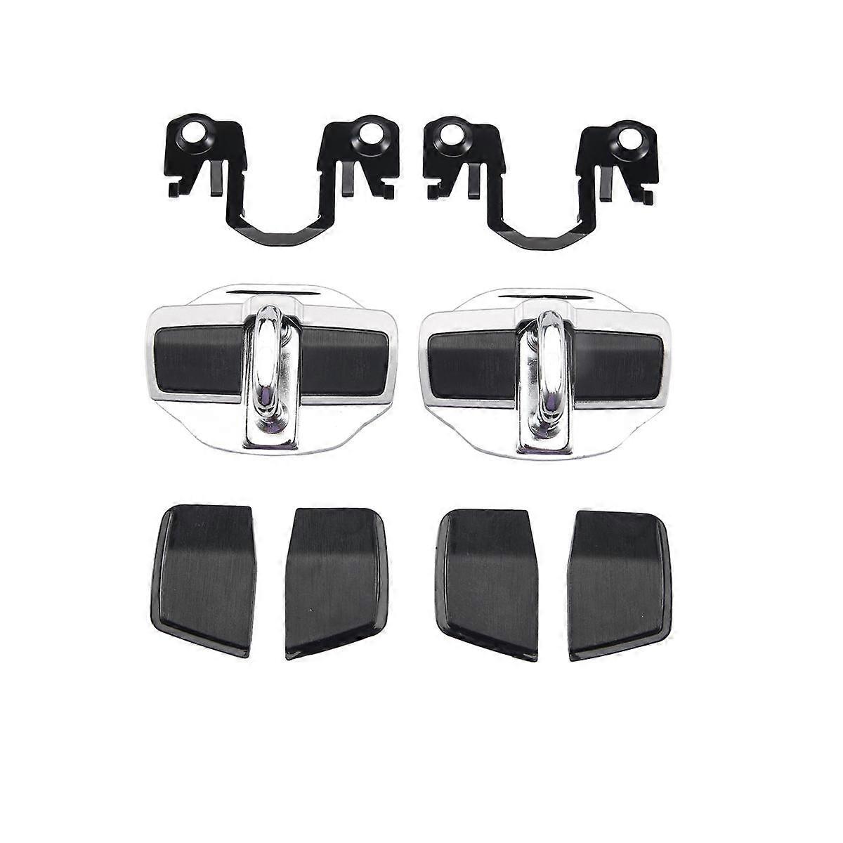 2Set Door Lock Buckle Upgraded Stabilizer Cover Latches Stopper