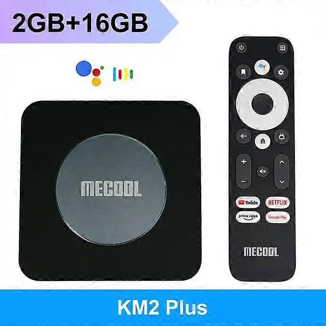 Mecool Km2 Plus 4k Android 11.0 Tv Box Amlogic S905x4 Quad Core Wifi 5g Bt5.0 Youtube Google Set Top Box