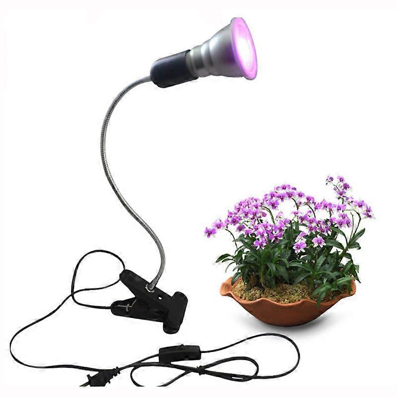 7w LED-Wachstumslicht-Schreibtisch-Clip 360 Flexibel einstellbare Schwanenhals-Wachstumslampe Ind