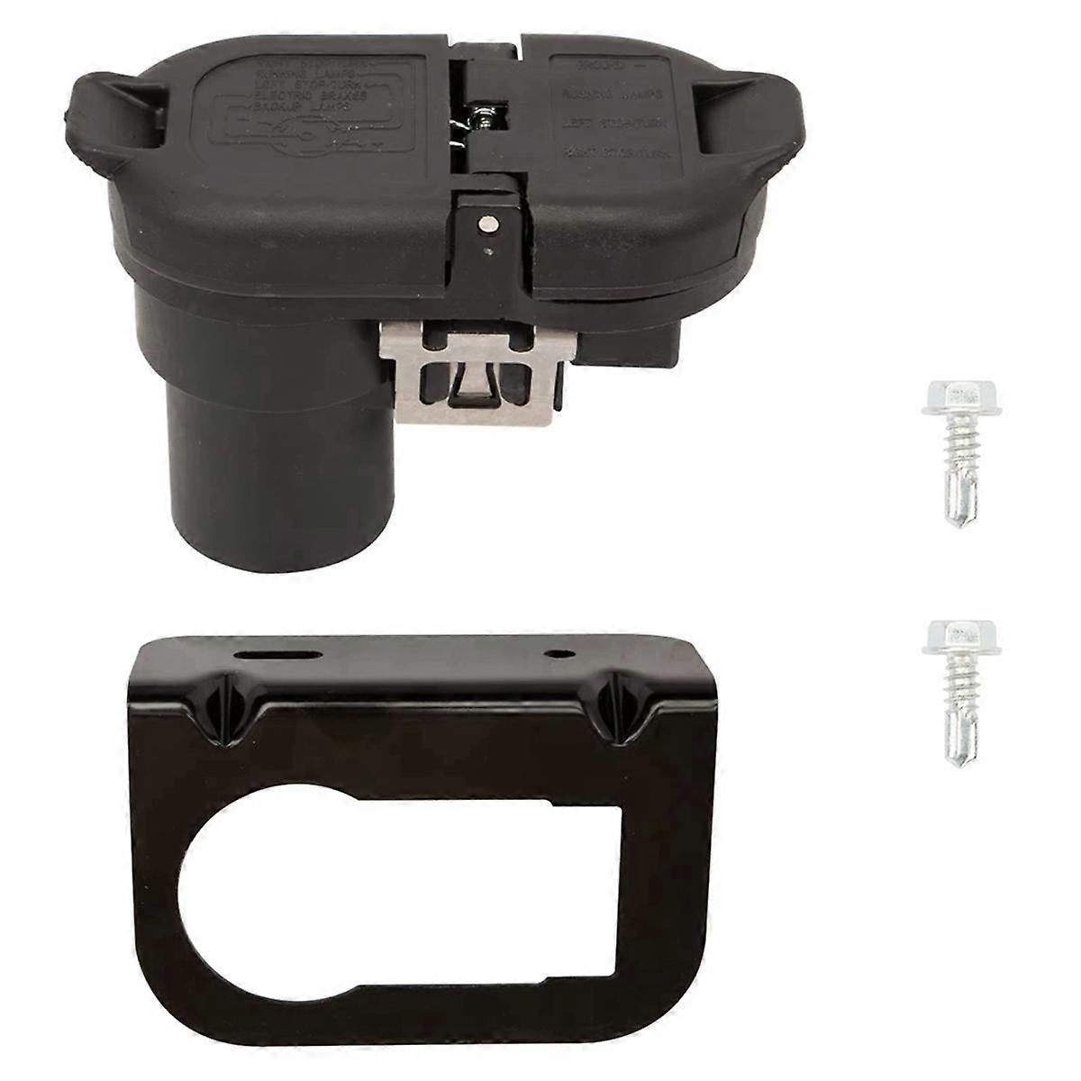 56055632AC Car Rear Bumper Trailer Hitch Tow Plug Connector for Ram 1500 2500 3500 2011-2022