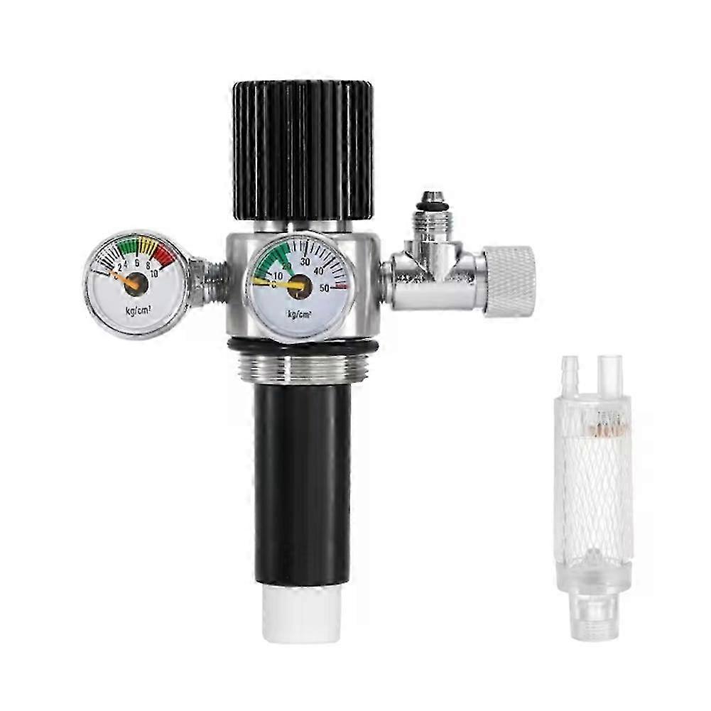 Aquarium Co2 Generator Filter Value Double Meter Fish Tank Co2 Control Carbon Fiber Filter Element Accessories Filter