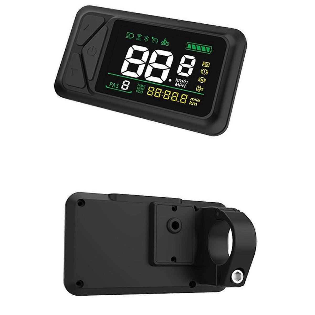 E-Bike Display 36V 48V 60V E-03N LCD Display 5 Pin Electric Scooter Smart LCD Color Screen Meter with SM Plug