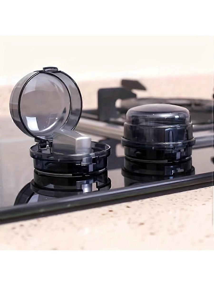 2pcs כיסוי ידית עמיד לחום, מגן ידית כיריים גז לבטיחות כלי בישול, מנעול מגן מיגון גז, למטבח ביתי, ציוד מטבח, cooki