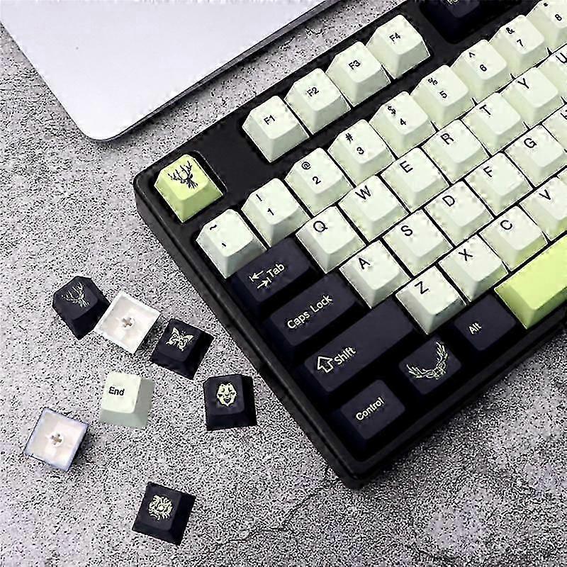 136 Key Cherry Profile Pbt Keycaps Custom Keycap For Mechanical Gaming Keyboard Diy Mx Switches Mec