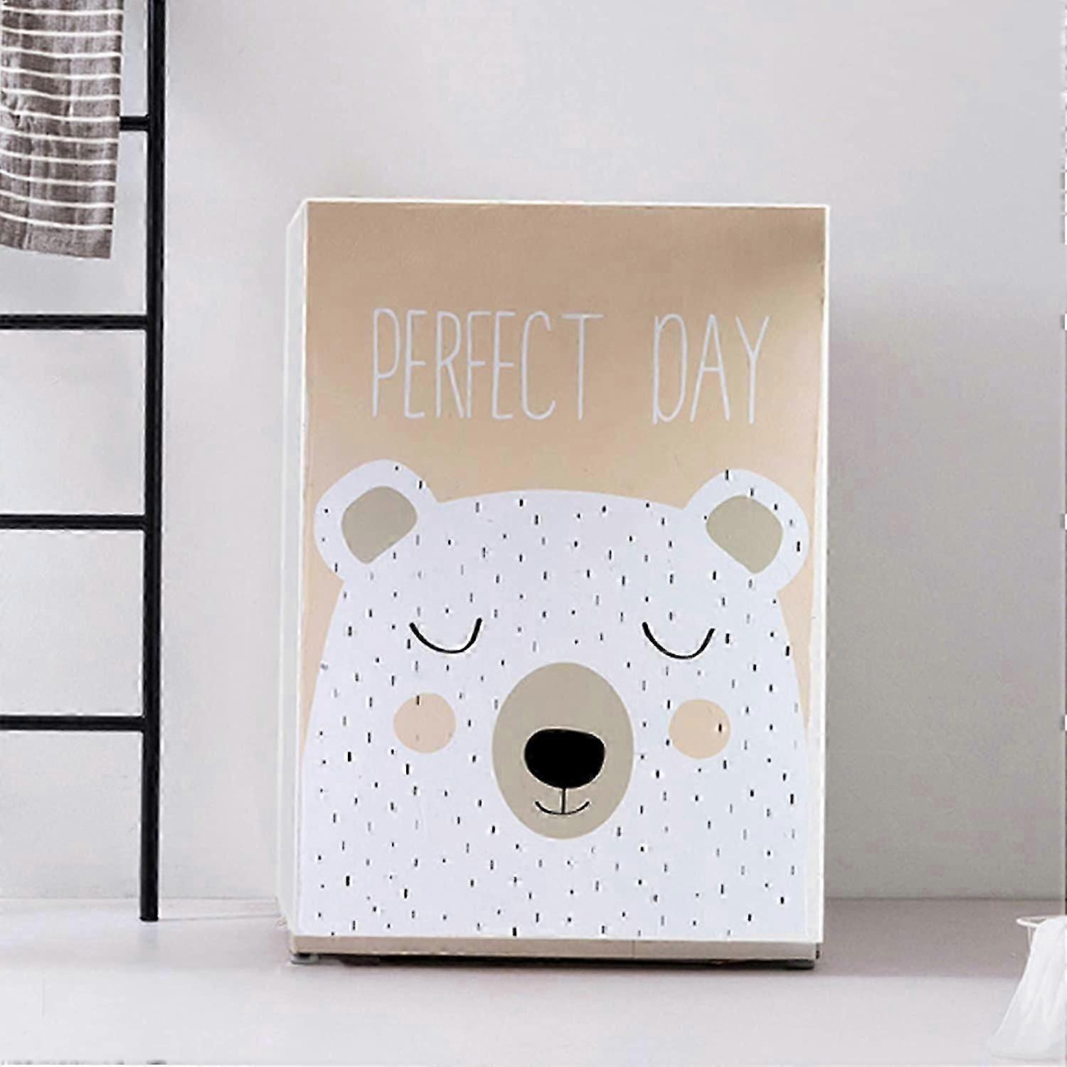 Cover for Washing Machine, Front Loading Dryer Dustproof Cover (Roller,Cute Bear)