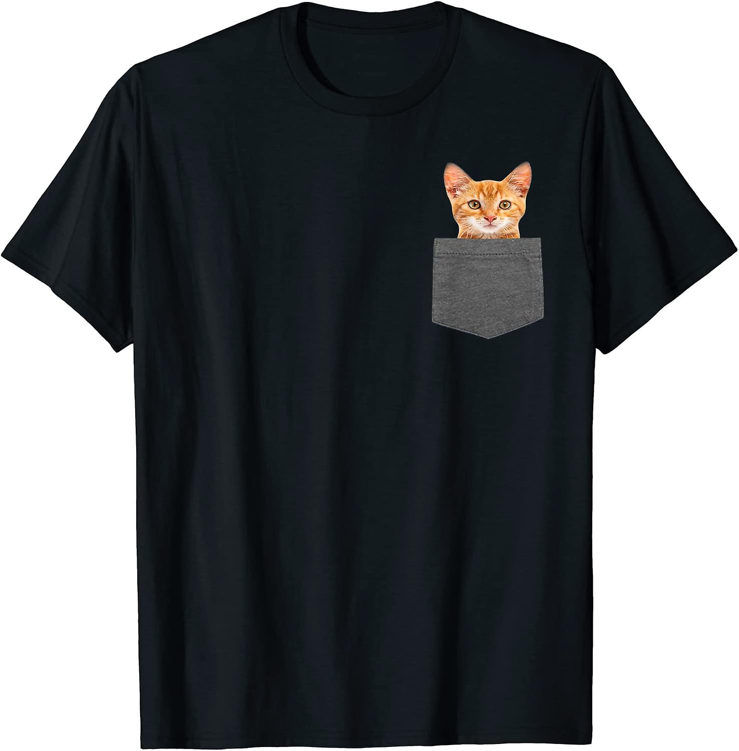 Cat In Pocket Shirt