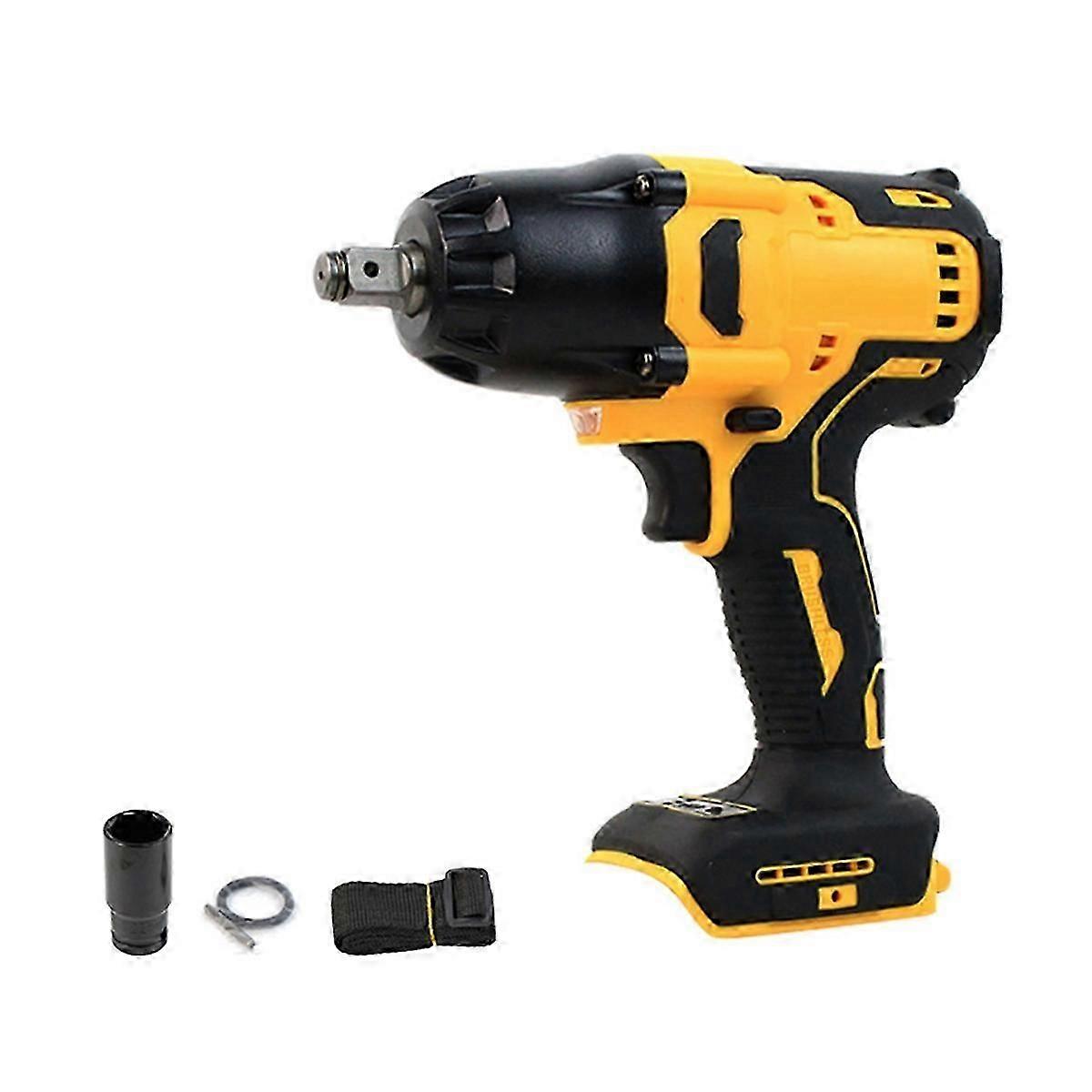 For 18v 20v Battery 700n.m Torque Cordless Electric Impact Wrench Brushless Electric Wrench Hand Drill Socket